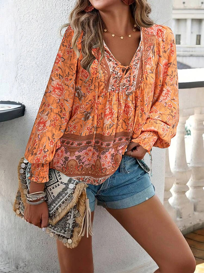 Claudine | Stilvolles Sommerblumen-Top für mühelose Eleganz - Image 10