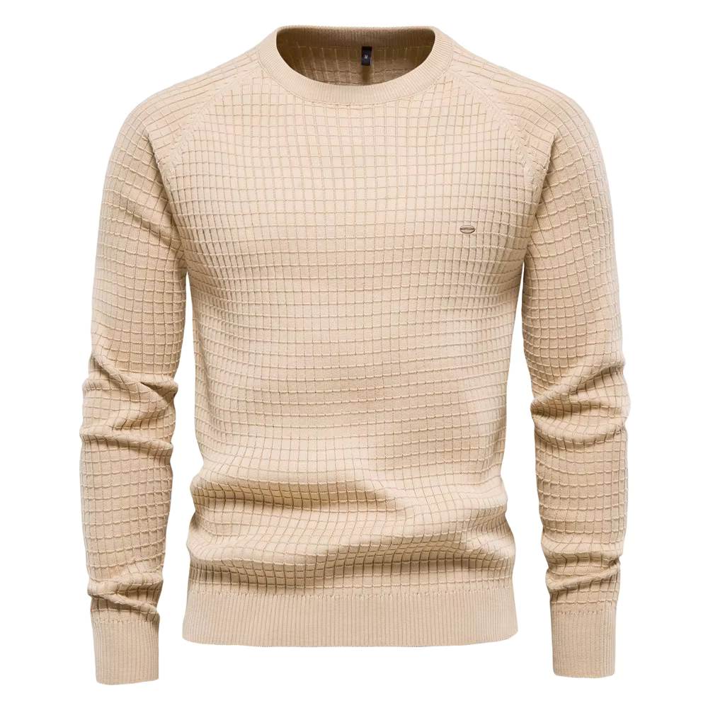 Johann | Herren Strukturierter Rundhals-Pullover - Image 6