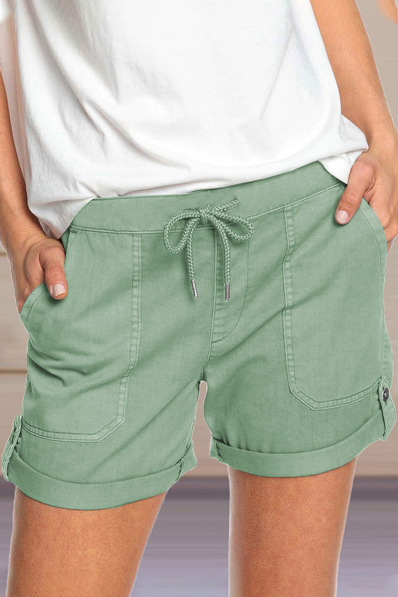 Ricarda | Bequeme Shorts mit verstellbarer Taille und Kordelzug für Frauen - Image 6