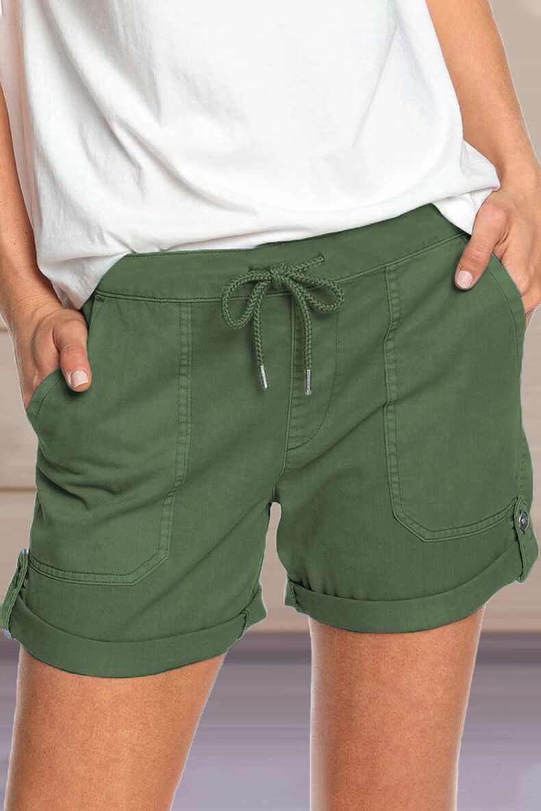 Ricarda | Bequeme Shorts mit verstellbarer Taille und Kordelzug für Frauen - Image 8