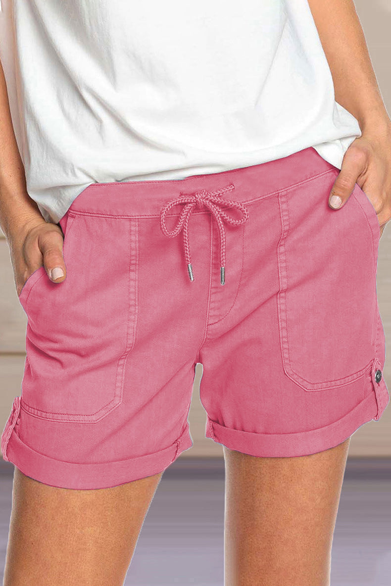 Ricarda | Bequeme Shorts mit verstellbarer Taille und Kordelzug für Frauen - Image 3