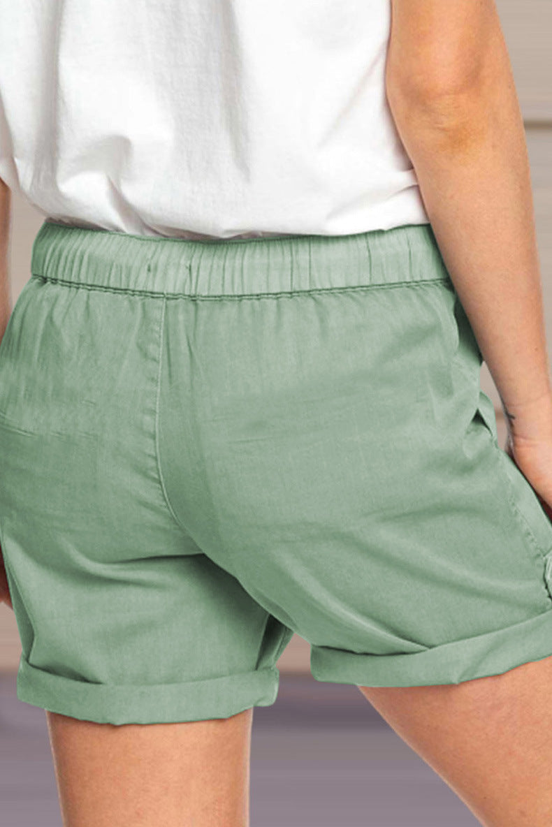 Ricarda | Bequeme Shorts mit verstellbarer Taille und Kordelzug für Frauen - Image 20