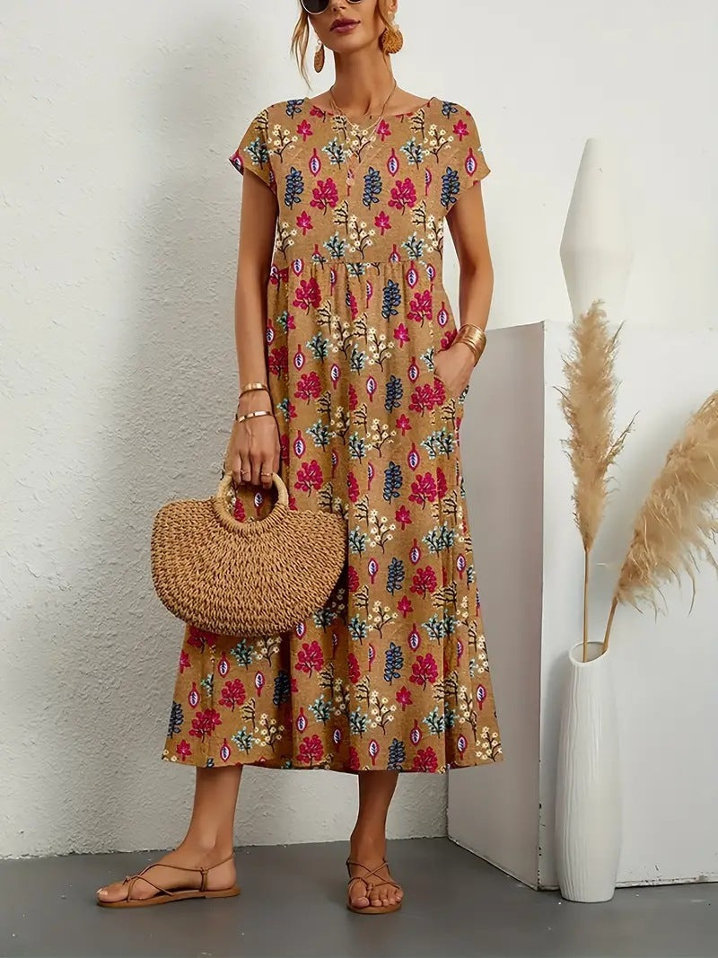 Andrea | Elegantes Blumenkleid für alle Anlässe - Image 5