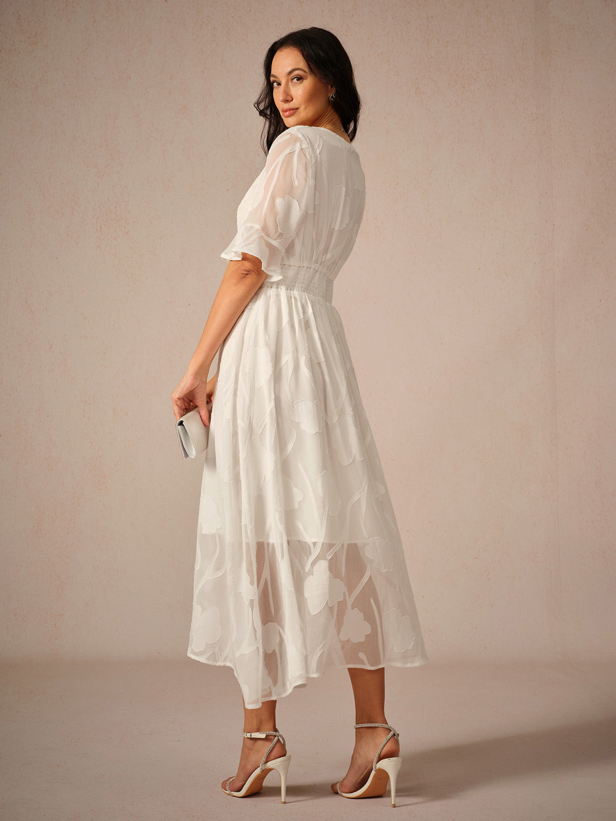 Couture-moda | Elegantes Maxikleid mit Flatterärmeln - Image 3