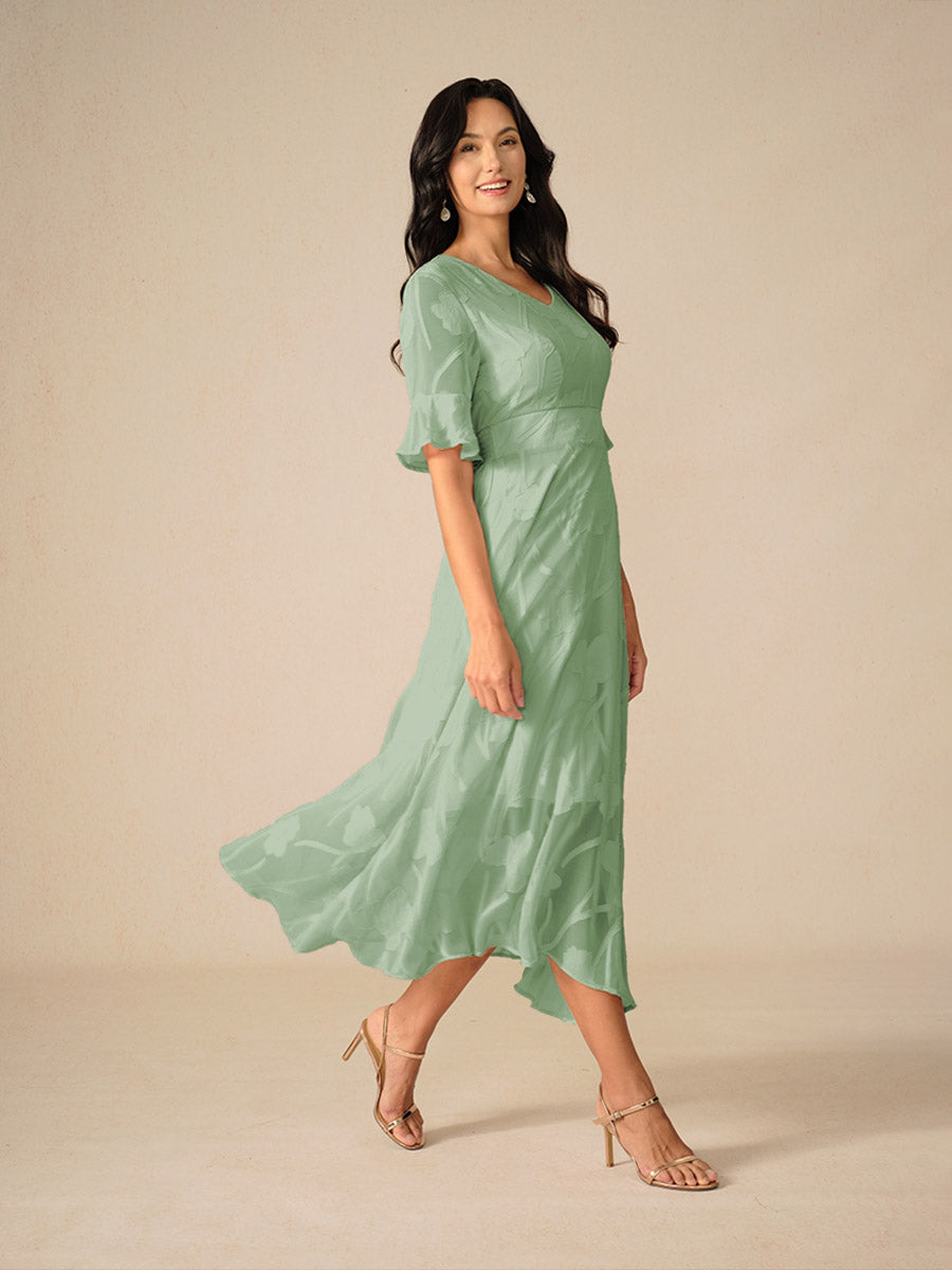 Couture-moda | Elegantes Maxikleid mit Flatterärmeln - Image 13