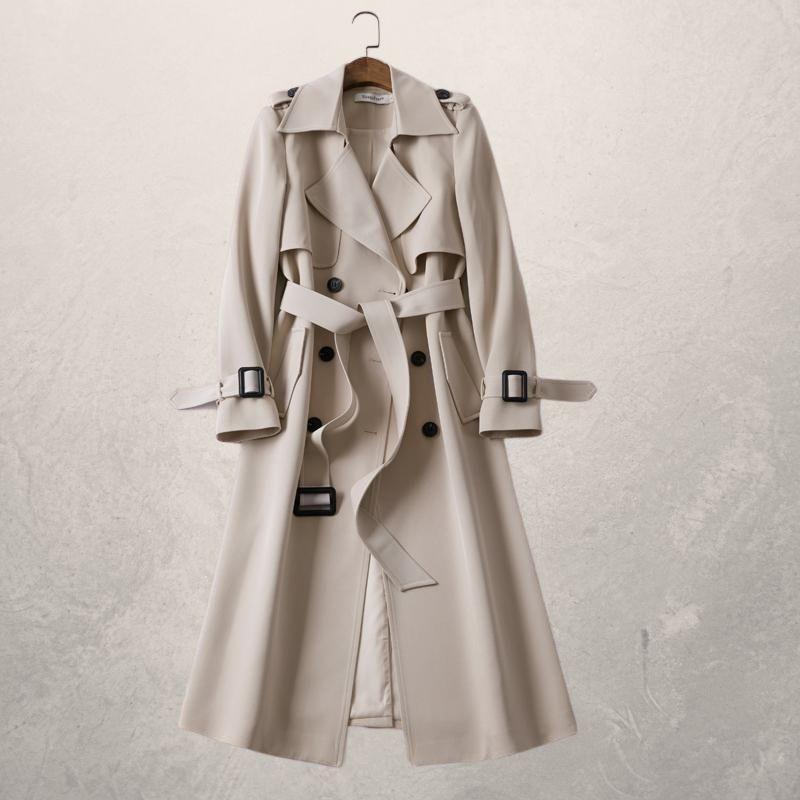 Florentine | Damen Zweireiher Trenchcoat - Image 1