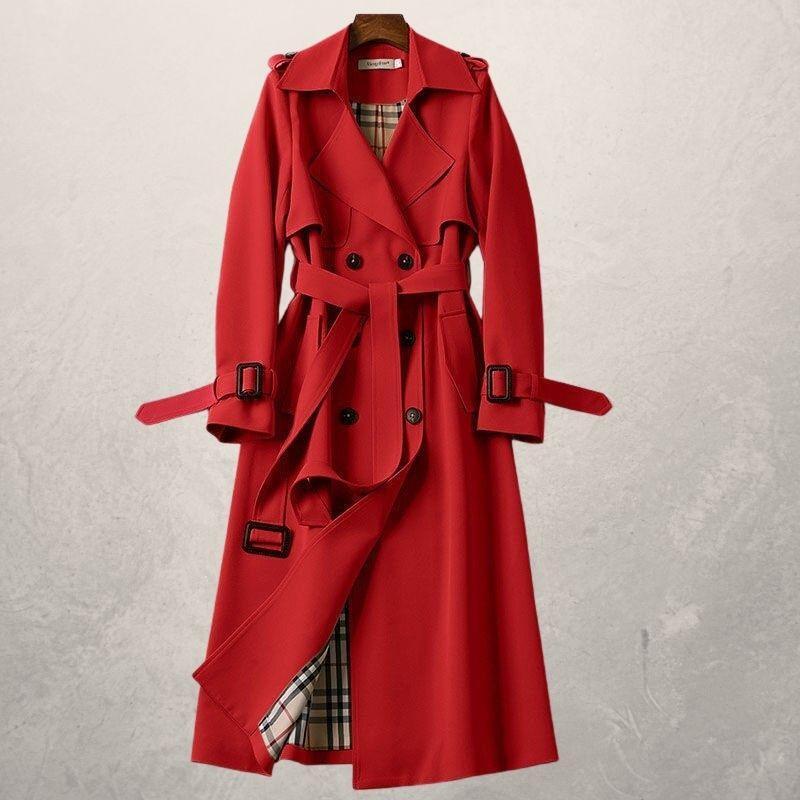 Florentine | Damen Zweireiher Trenchcoat - Image 6