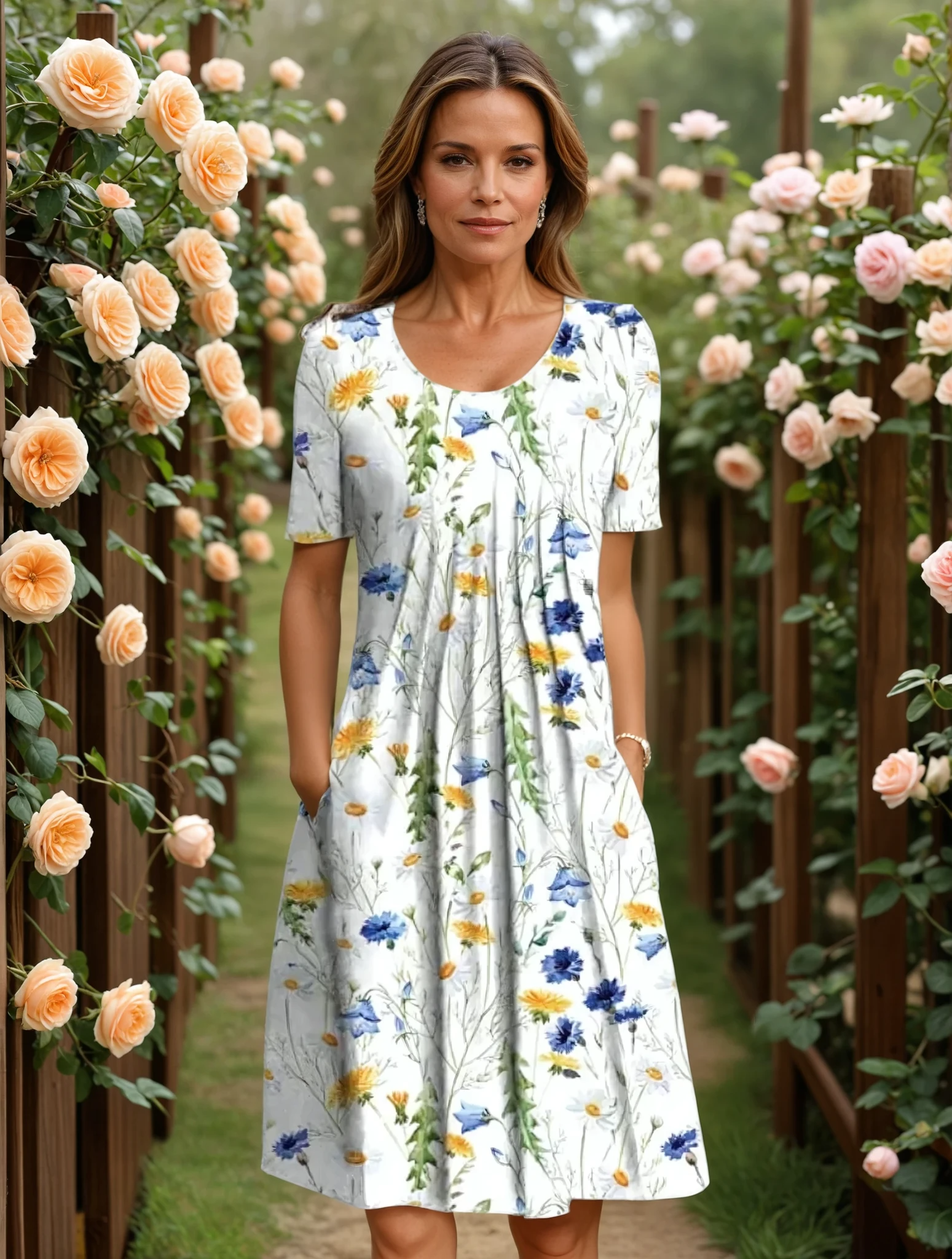 Miriam | Elegantes Blumenkleid für jeden Anlass - Image 2
