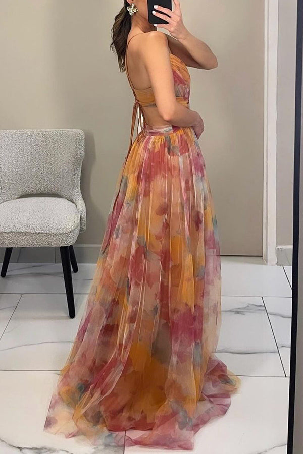 Denise | Stilvolles Maxikleid mit Blumenmuster für mühelose Eleganz - Image 5