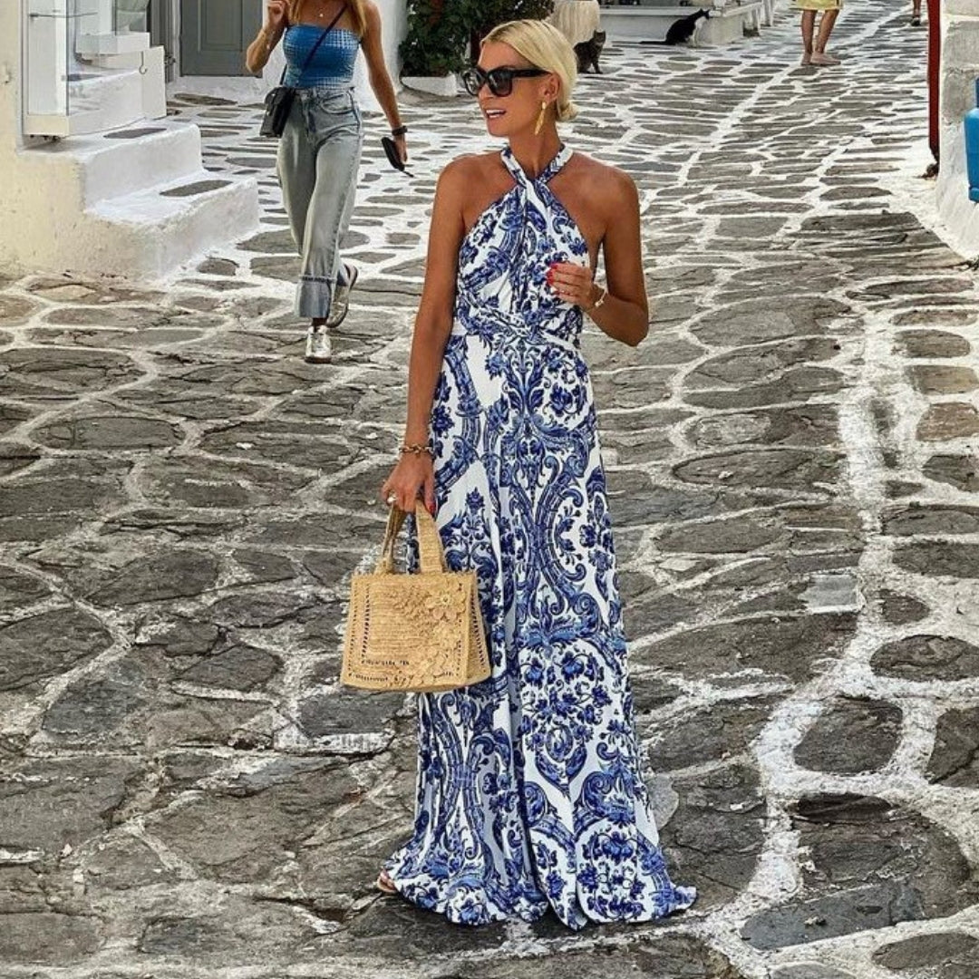 Lore | Elegantes Neckholder-Maxi-Kleid für jeden Anlass - Image 3