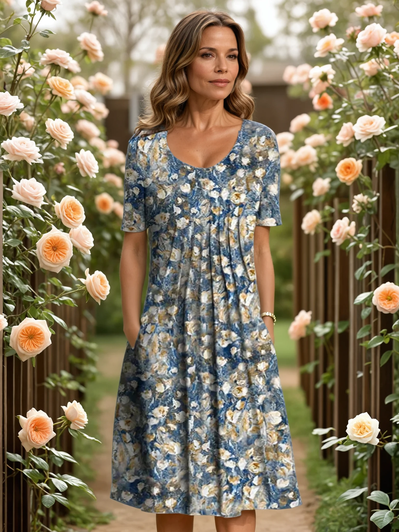 Miriam | Elegantes Blumenkleid für jeden Anlass - Image 3