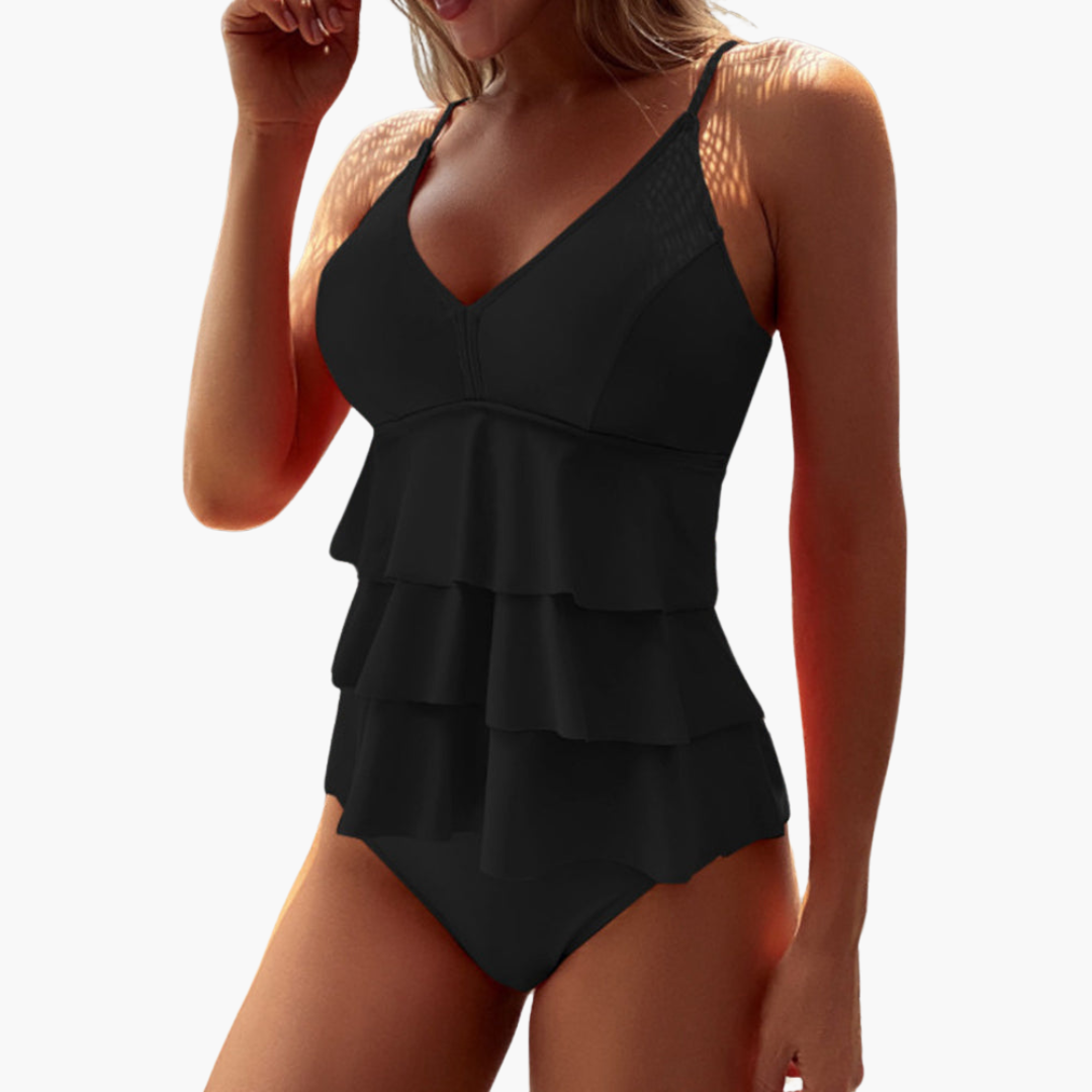 Elsa | Schmeichelhaftes Tankini-Set für bequemes Schwimmen - Image 4