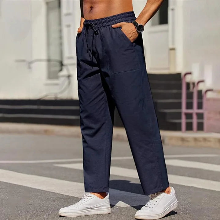 Dirk | Lässige leichte Leinen-Sommer-Hose - Image 2