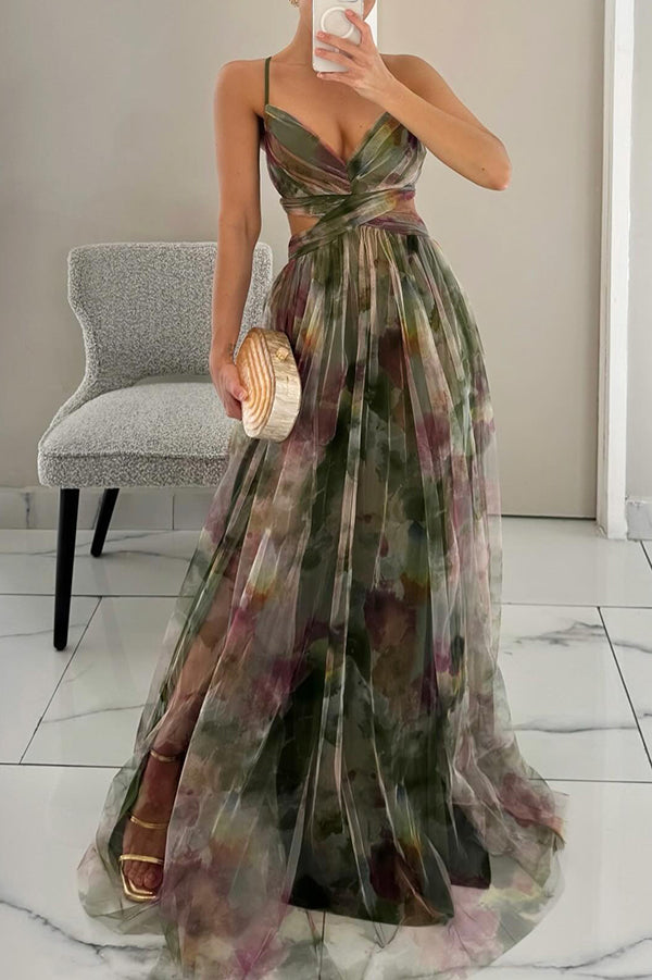 Denise | Stilvolles Maxikleid mit Blumenmuster für mühelose Eleganz - Image 7