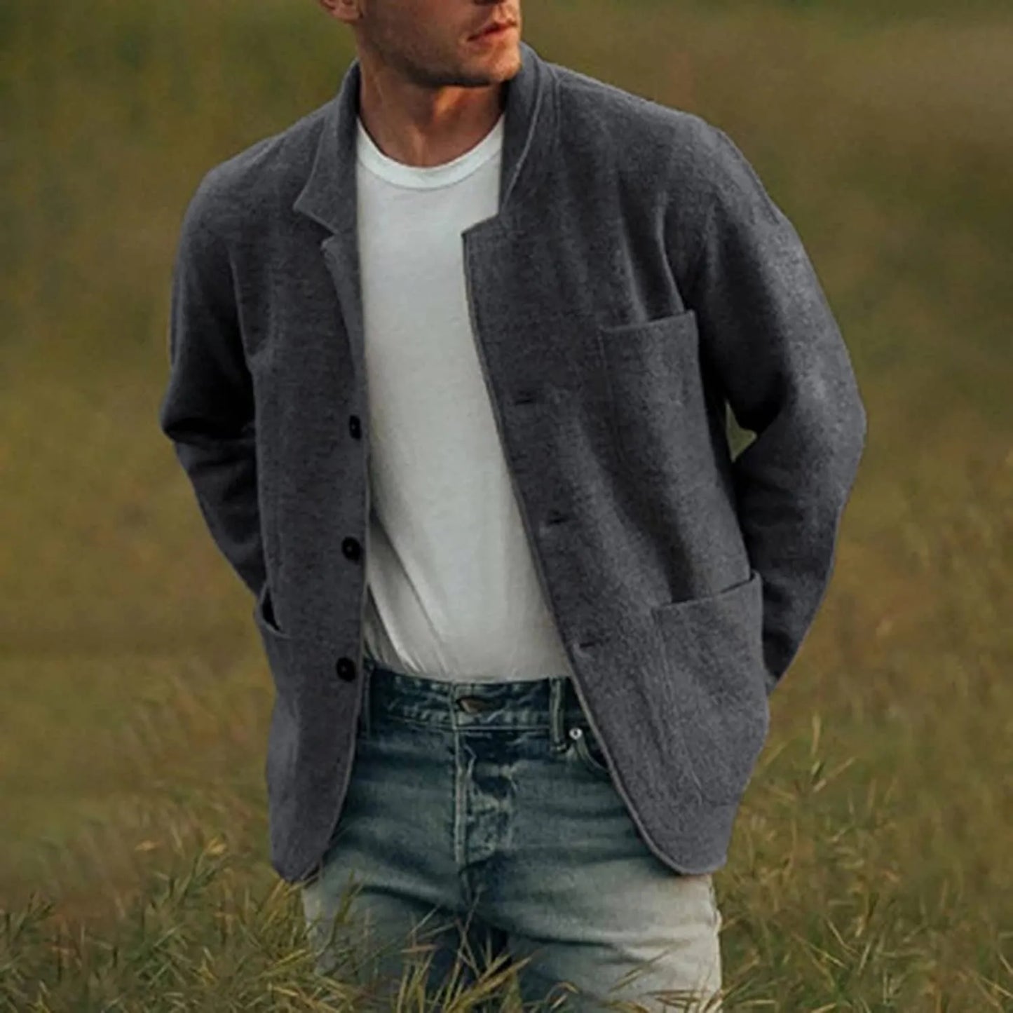 Ralf | Eleganter Blazer für Männer mit Taschen - Image 11