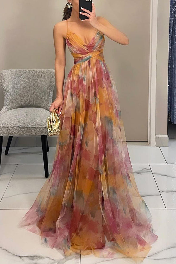 Denise | Stilvolles Maxikleid mit Blumenmuster für mühelose Eleganz - Image 4