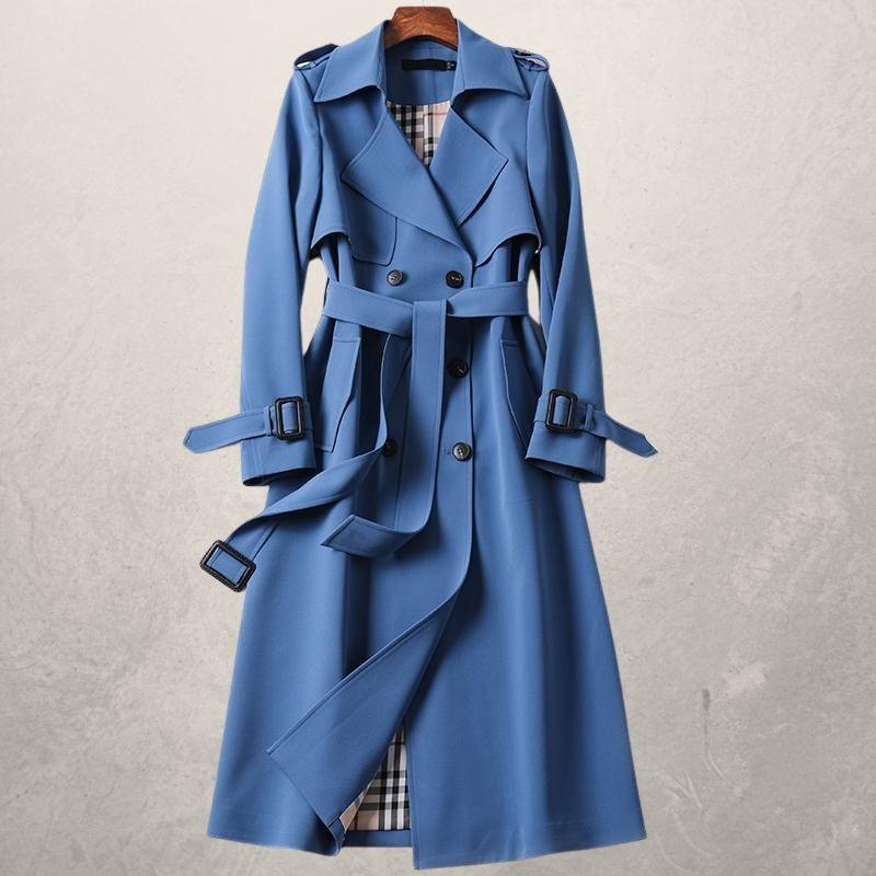 Florentine | Damen Zweireiher Trenchcoat - Image 3