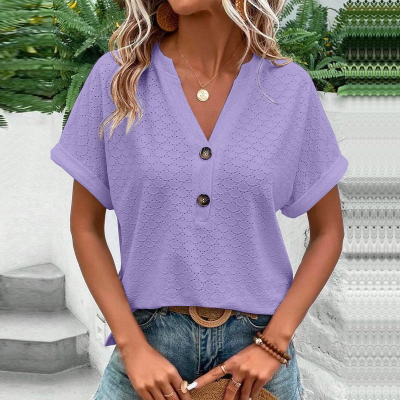 Elsa | Stylische Sommerbluse für Frauen mit kurzen Ärmeln - Image 7