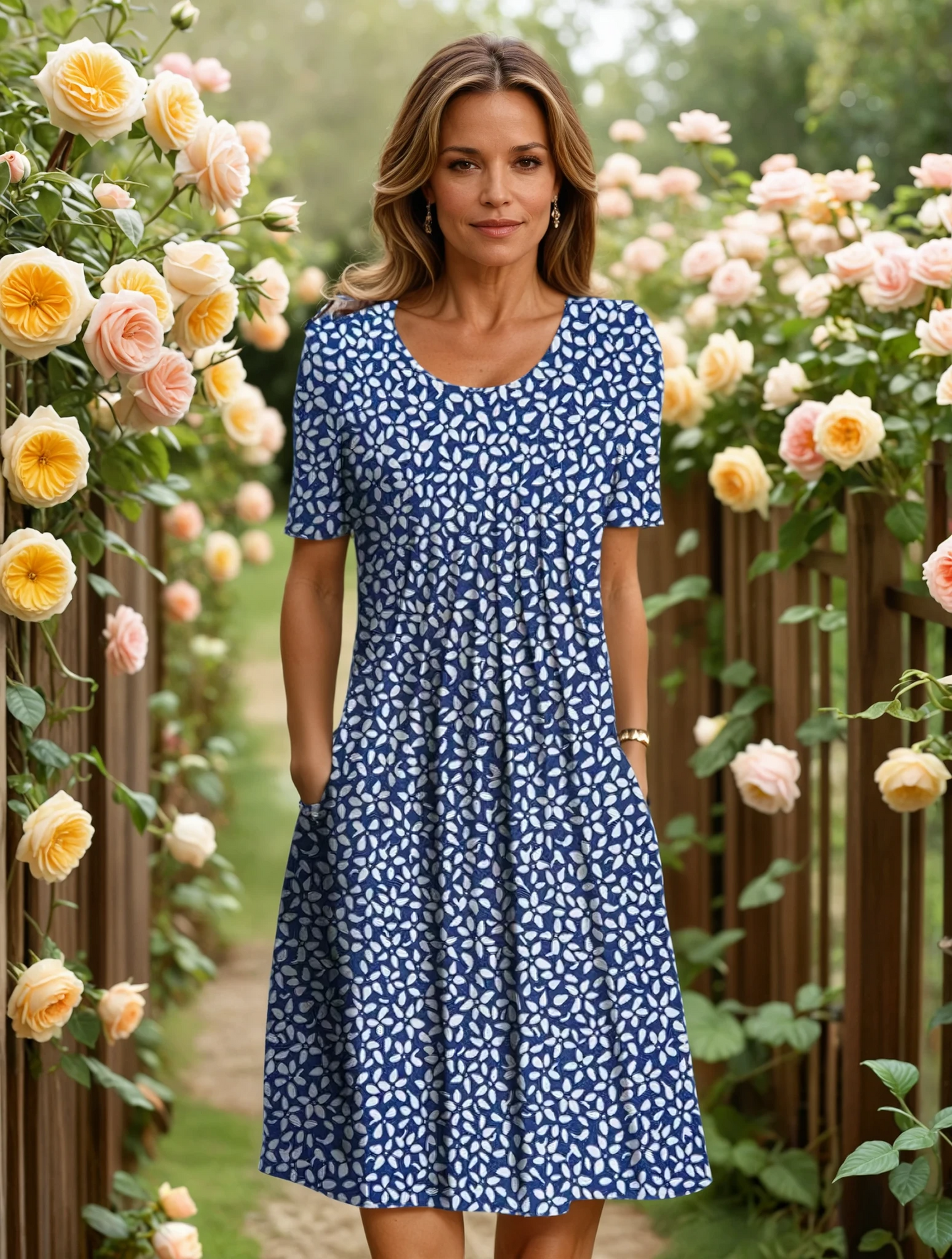 Miriam | Elegantes Blumenkleid für jeden Anlass - Image 4