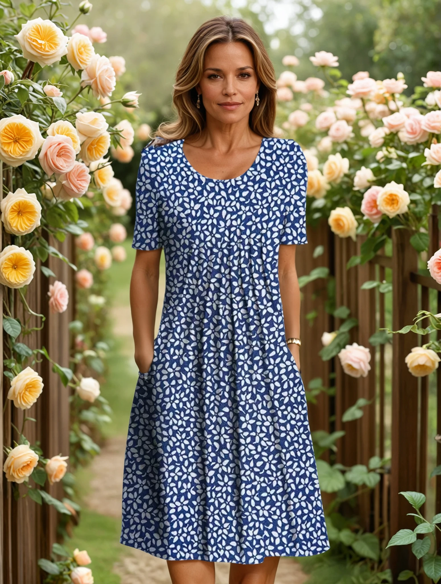 Miriam | Elegantes Blumenkleid für jeden Anlass - Image 4
