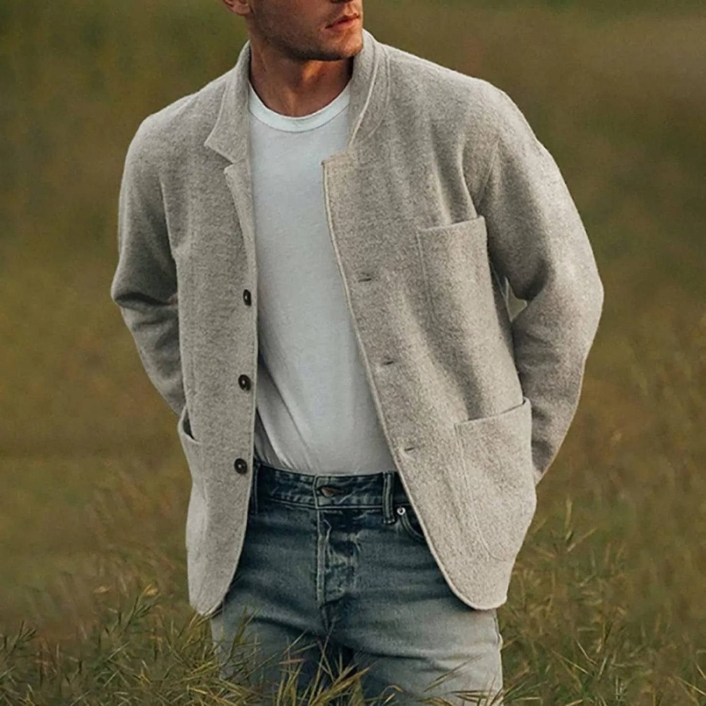 Ralf | Eleganter Blazer für Männer mit Taschen - Image 1