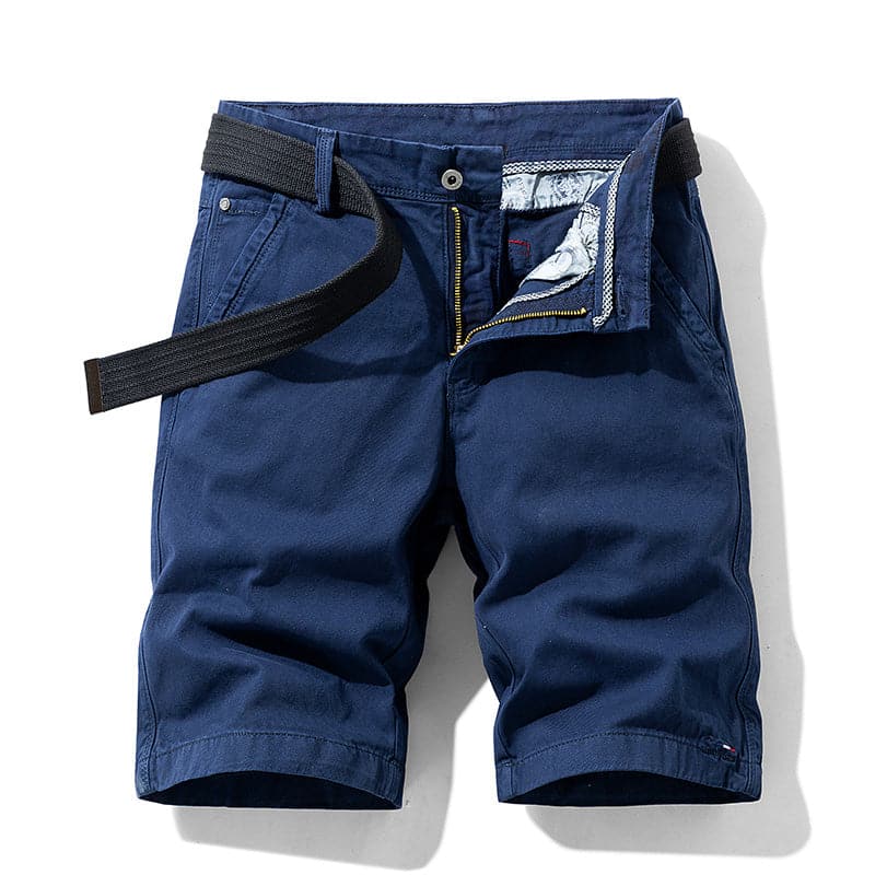 Alfred | Lässige knielange Shorts mit Gürtel und Taschen - atmungsaktive Baumwolle - Image 5
