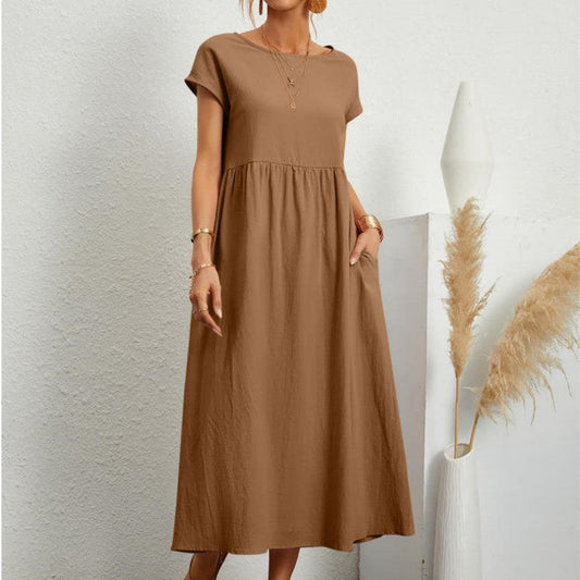 Maja | Elegantes Midikleid in entspannter Passform - Image 1