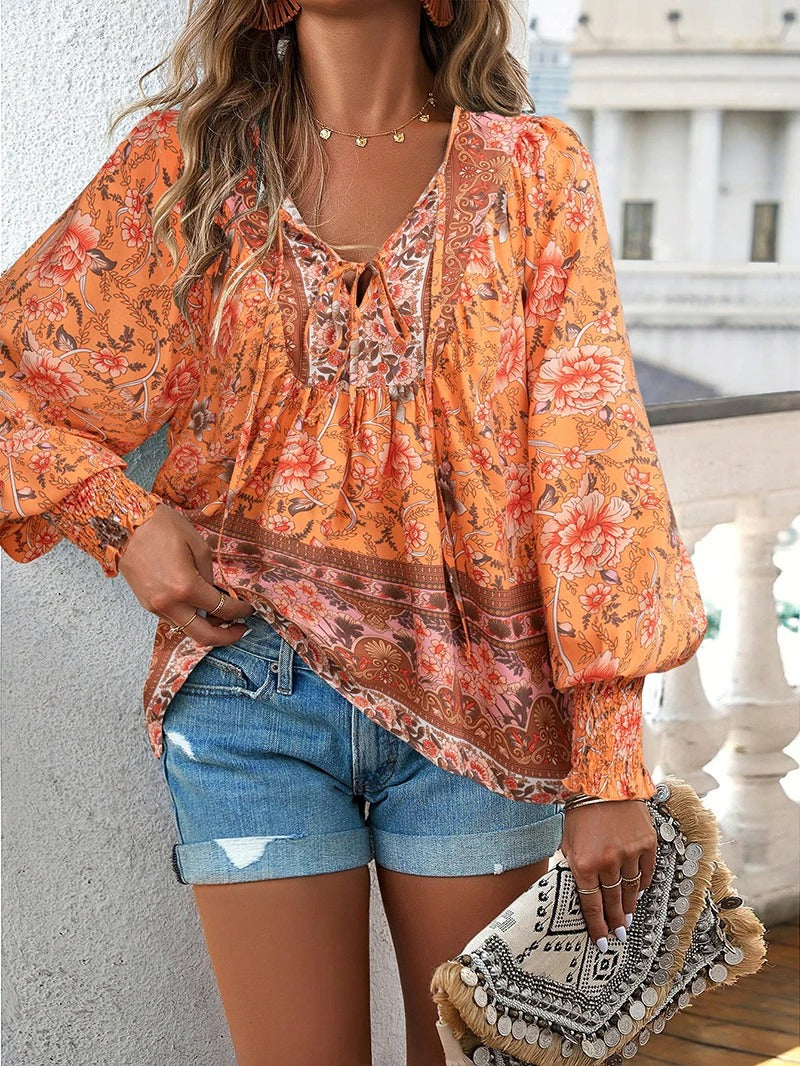 Claudine | Stilvolles Sommerblumen-Top für mühelose Eleganz - Image 11