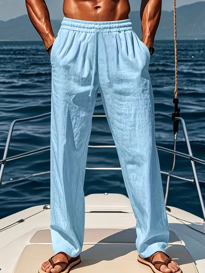 Nico | Leinenhose für Männer mit entspannter Passform - Image 3