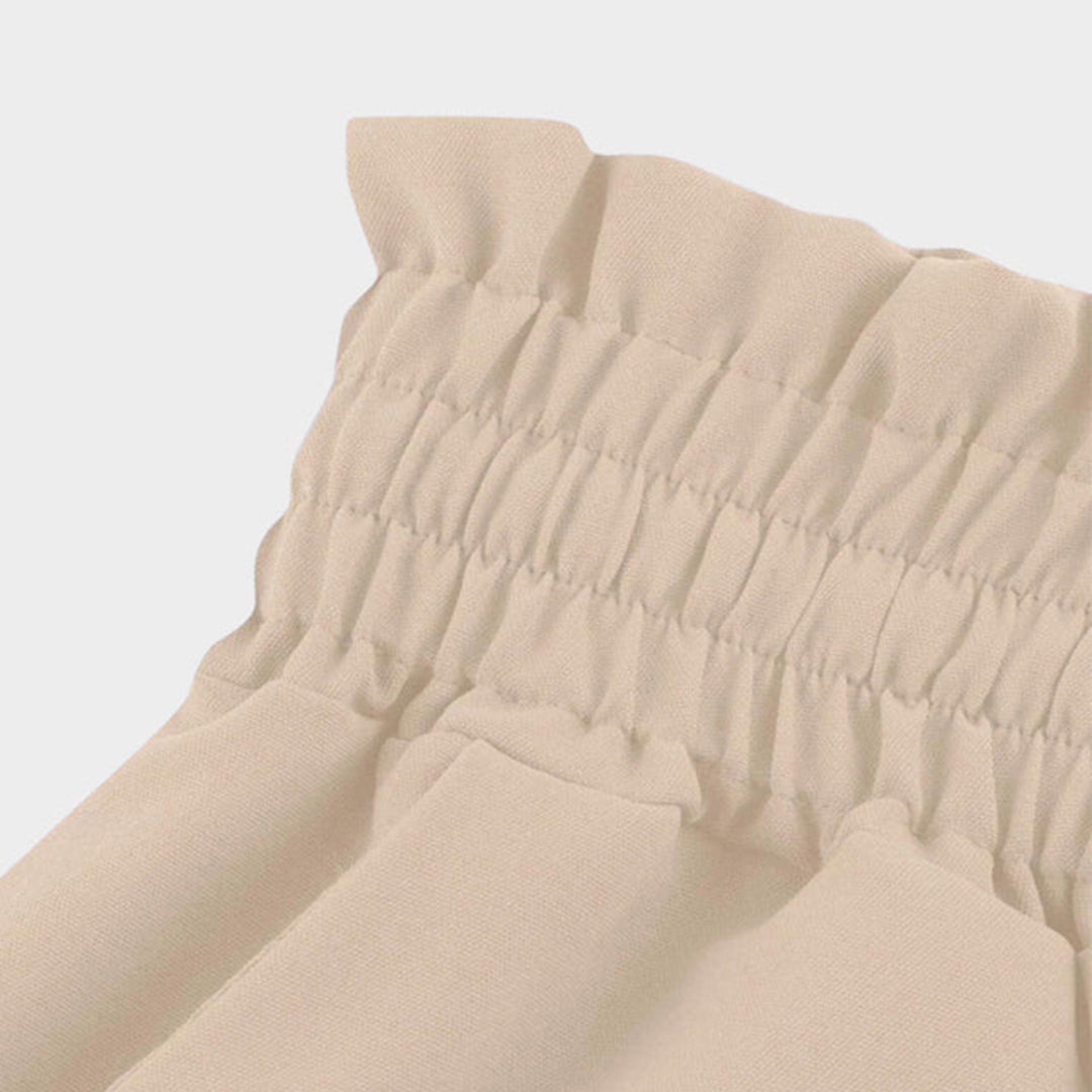 Carla | Elastischer Rock mit hoher Taille und Kordelzug - A-Linie - mit Taschen - lang und luftig - Image 10