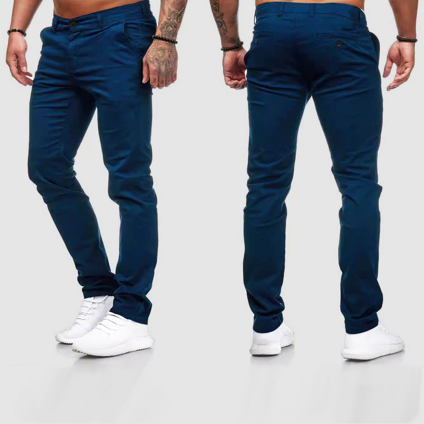 Kurt | Herren Casual Slim Fit Straight Leg Hose - Image 2