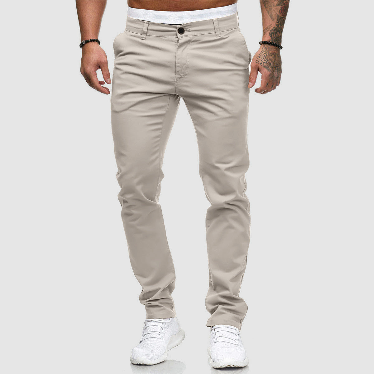 Kurt | Herren Casual Slim Fit Straight Leg Hose - Image 5
