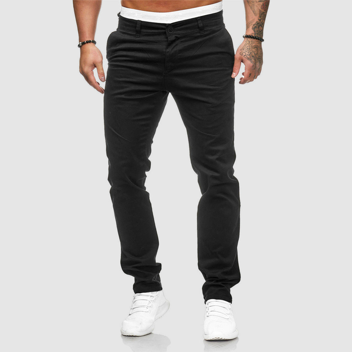 Kurt | Herren Casual Slim Fit Straight Leg Hose - Image 7