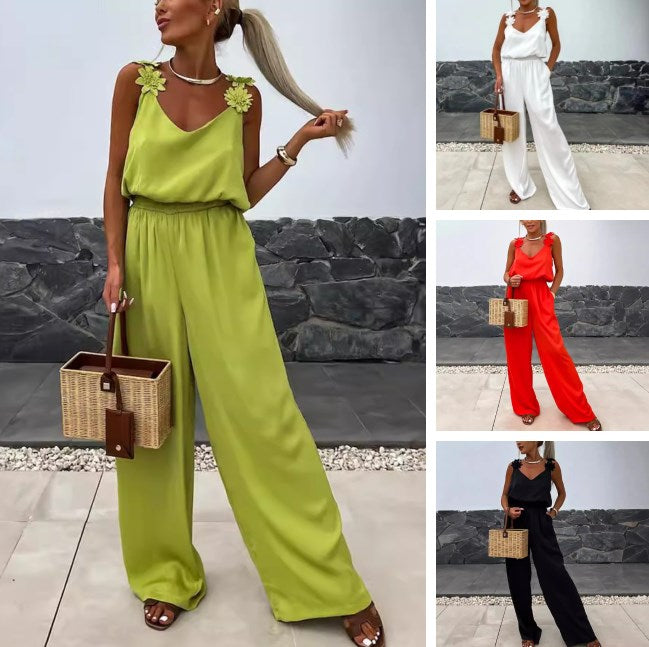 Valentina | Geblümter Jumpsuit mit elegantem Design - Image 8