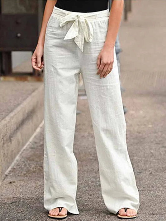 Nelly | Stylische Sommer-Leinenhosen für Frauen - Image 1