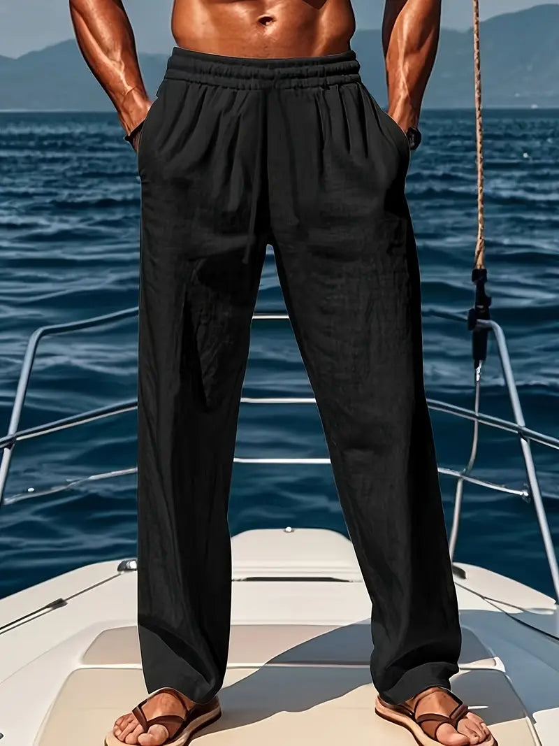 Nico | Leinenhose für Männer mit entspannter Passform - Image 2