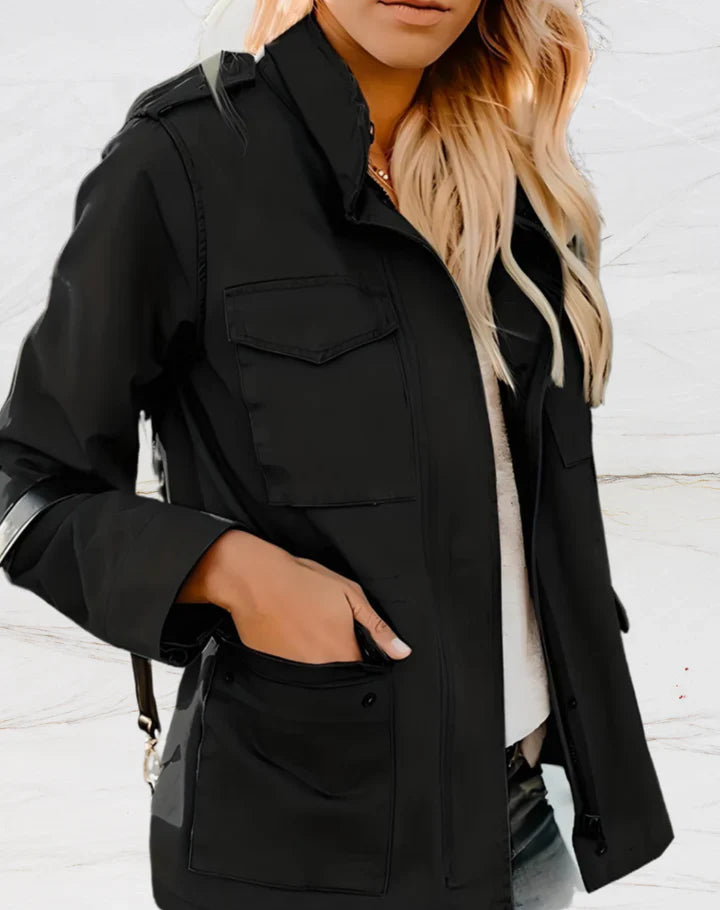 Tina | Vielseitige Reißverschlussjacke mit Taschen für Frauen - Image 2