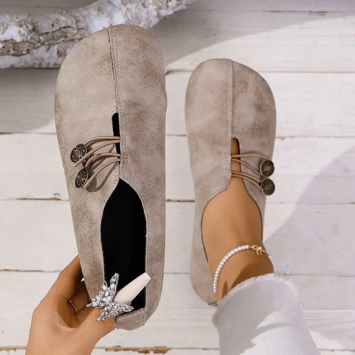 Carla | Elegante Damen-Loafers aus Wildleder für Komfort und Stil - Image 6