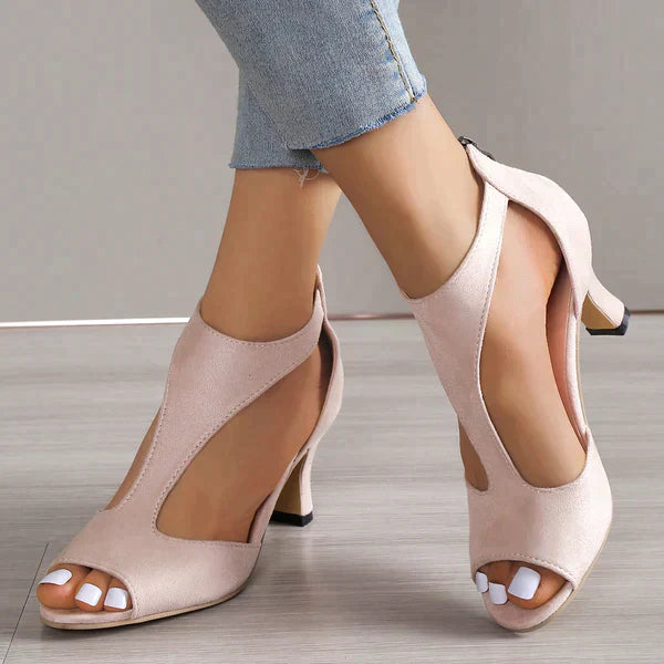 Regina | Elegante Peep-Toe-Absätze für jede Gelegenheit - Image 1