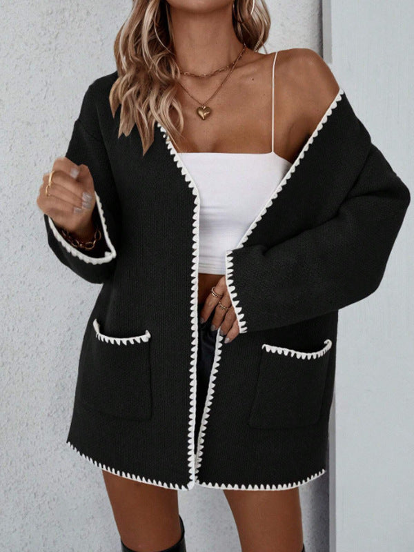 Marie | Damen Cardigan offen - Image 3