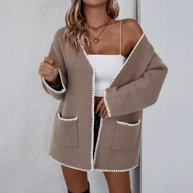 Marie | Damen Cardigan offen - Image 1