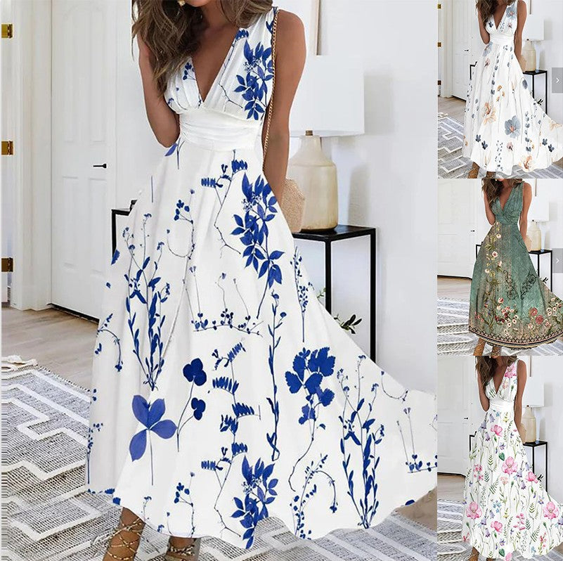 Lore | Zauberhaftes Maxikleid mit Blumenmuster für mühelose Eleganz - Image 6