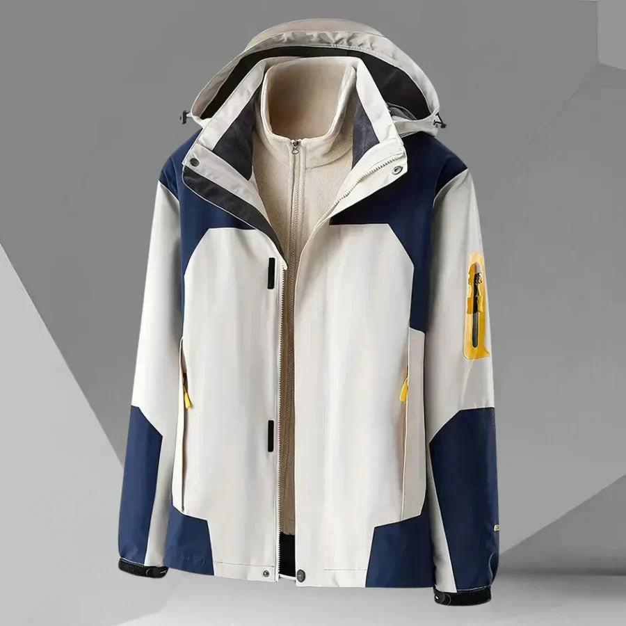 Felix | Herren Kapuzen Color Block Jacke - Image 9
