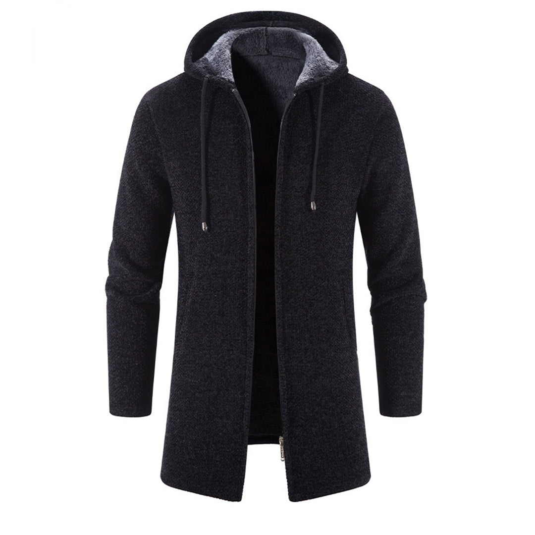 Alois | Herren Kapuzen Longline Reißverschlussjacke - Image 17