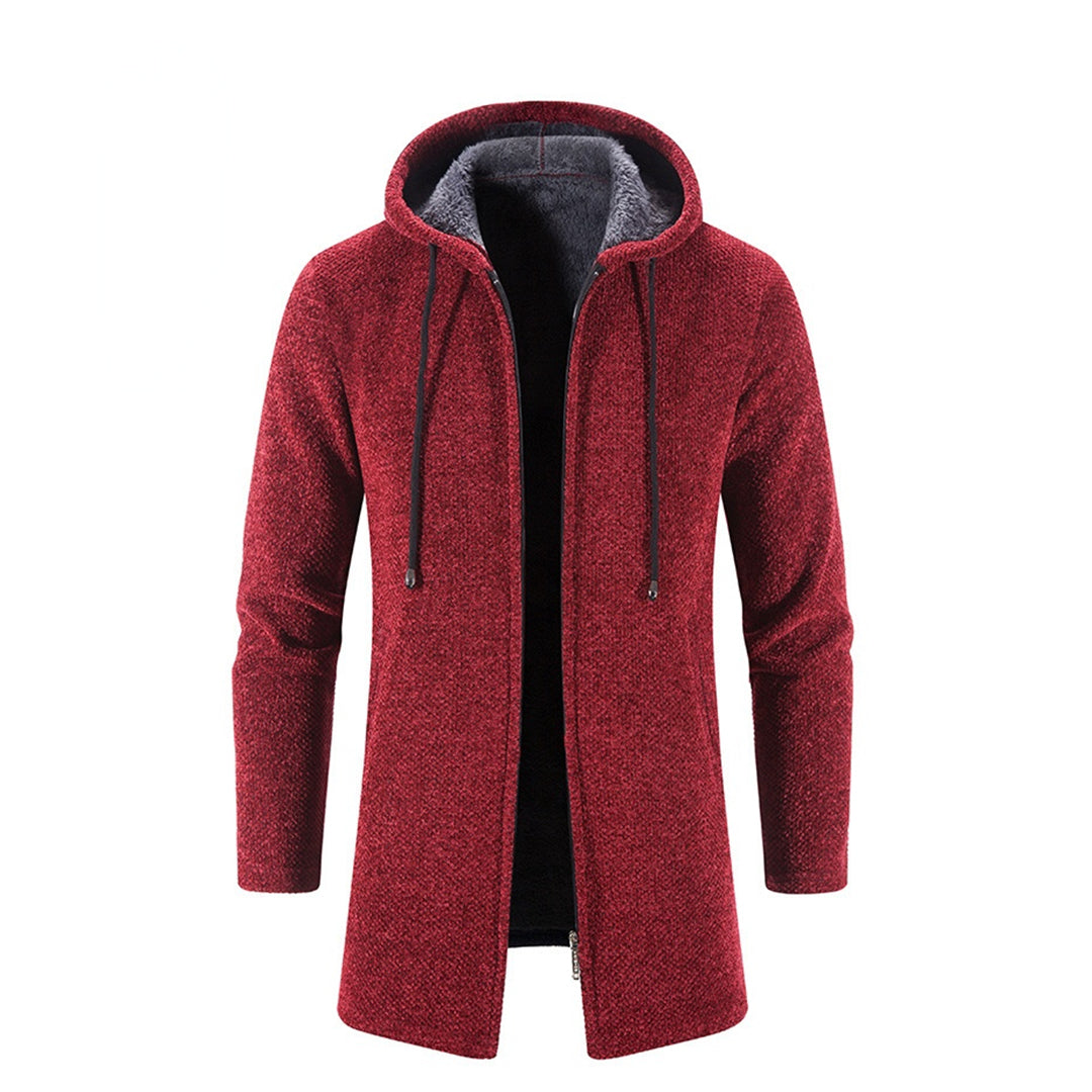 Alois | Herren Kapuzen Longline Reißverschlussjacke - Image 18
