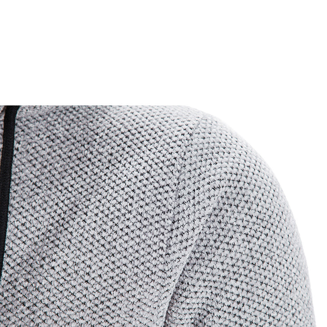 Alois | Herren Kapuzen Longline Reißverschlussjacke - Image 13