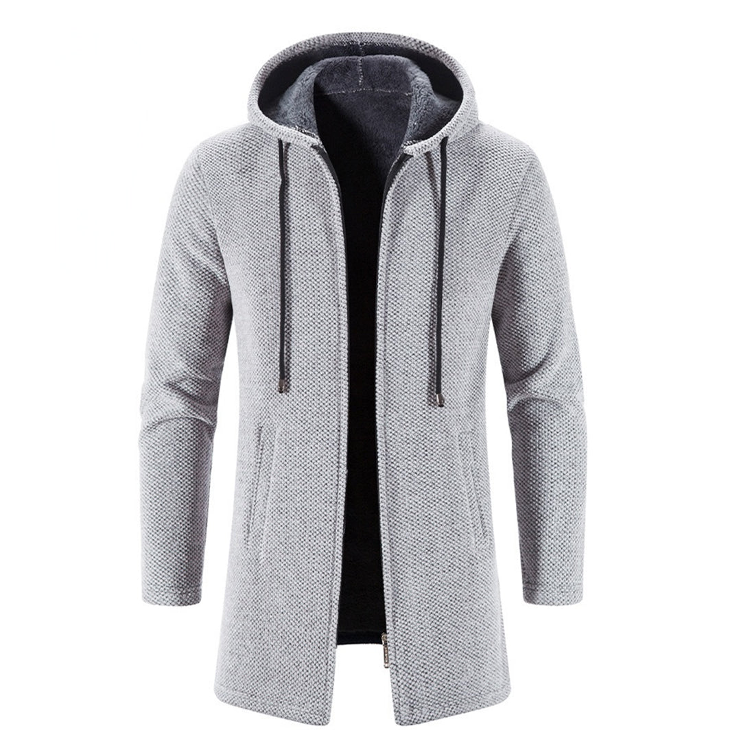 Alois | Herren Kapuzen Longline Reißverschlussjacke - Image 19