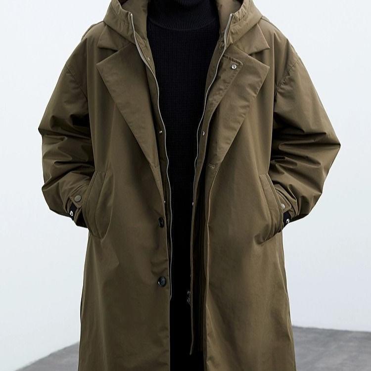 Jay | Stilvoller Trenchcoat mit Kapuze - Image 3
