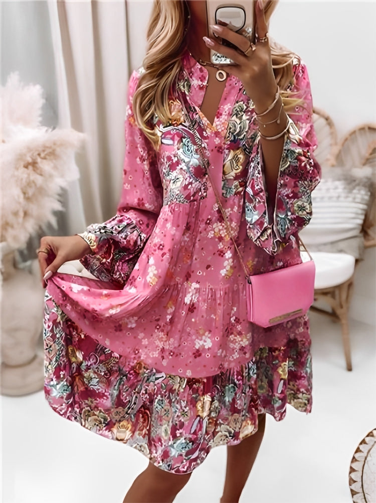 Clara | Florales Sommerkleid - Leichte Baumwolle, Damen Sommerkleidung - Image 3
