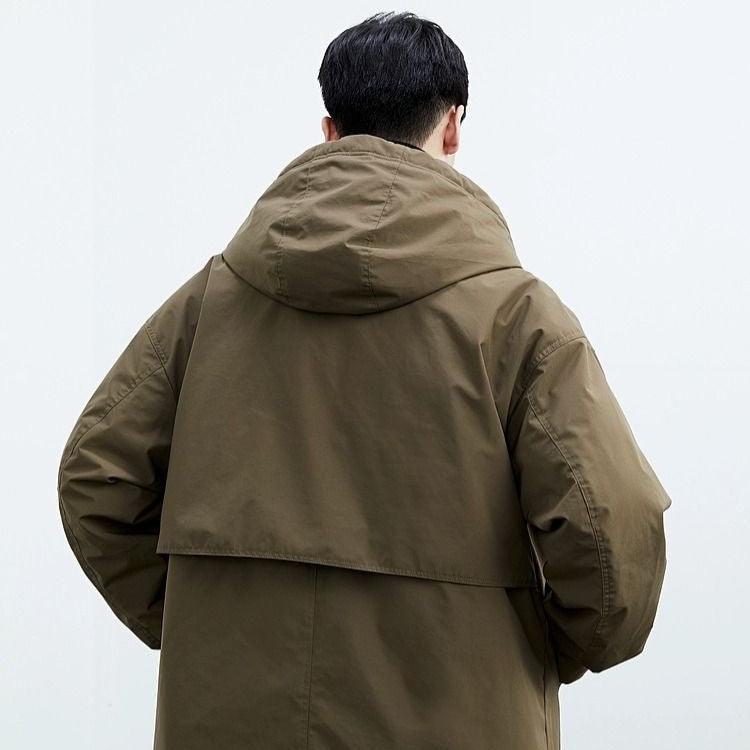 Jay | Stilvoller Trenchcoat mit Kapuze - Image 4
